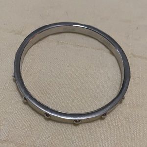 Coach Silver Bangle